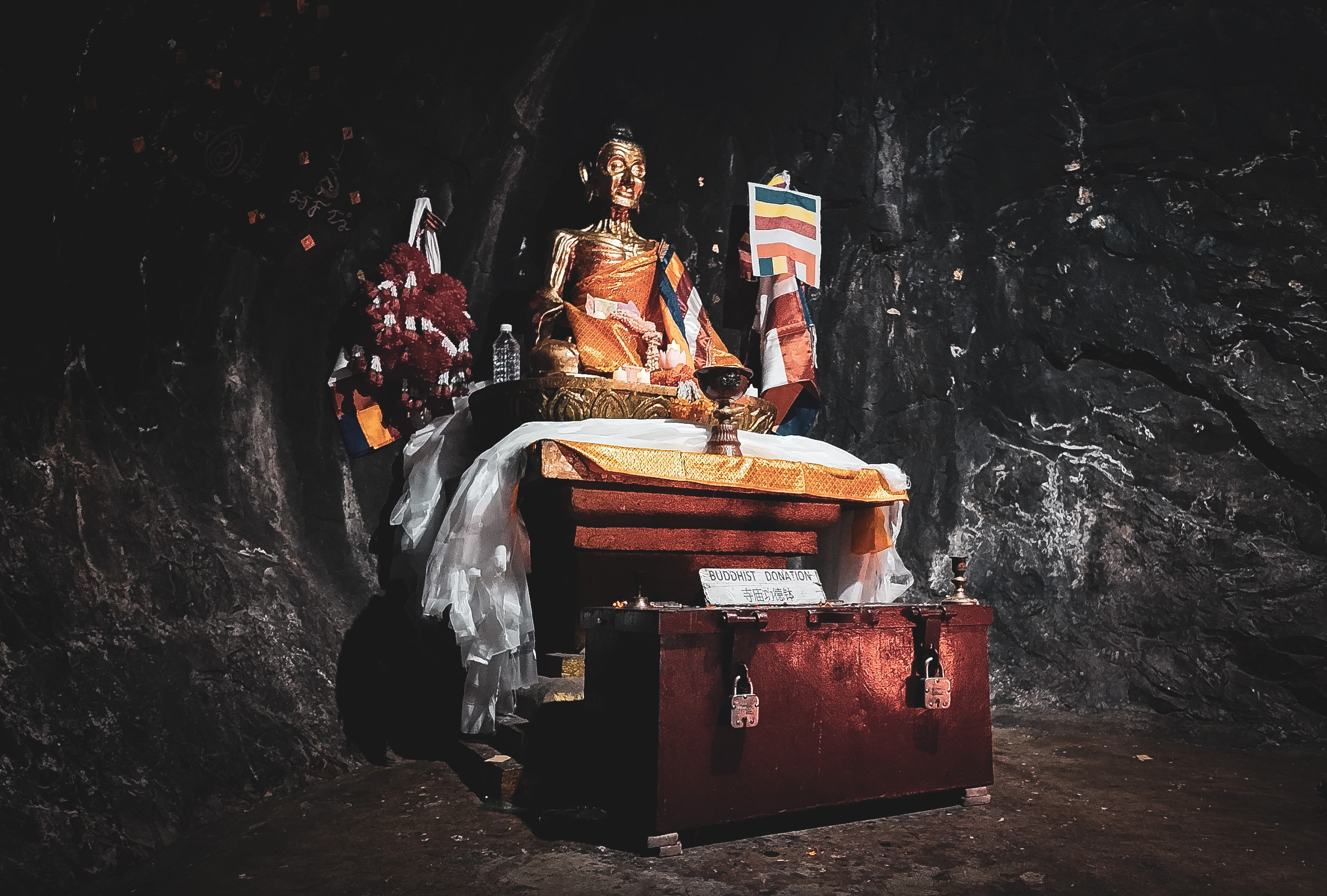 The Emaciated Buddha Statue